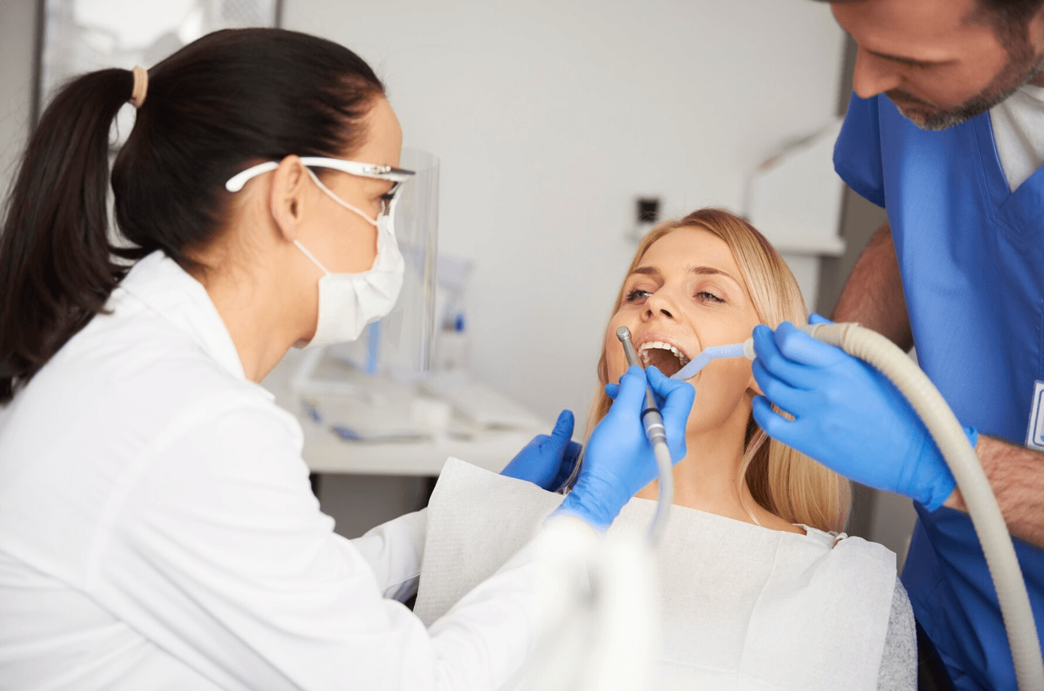 Dental filling procedure